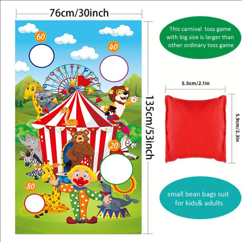 Throwing Sandbags Toy Game Fun Game Adult Safety Throwing Bag Children Outdoor Christmas Party Carnival Children's Toys