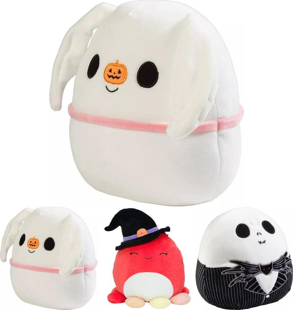 Halloween Squishmallows The Nightmare Before Christmas Jack Sally Fledermaus Kürbis Plüschtiere