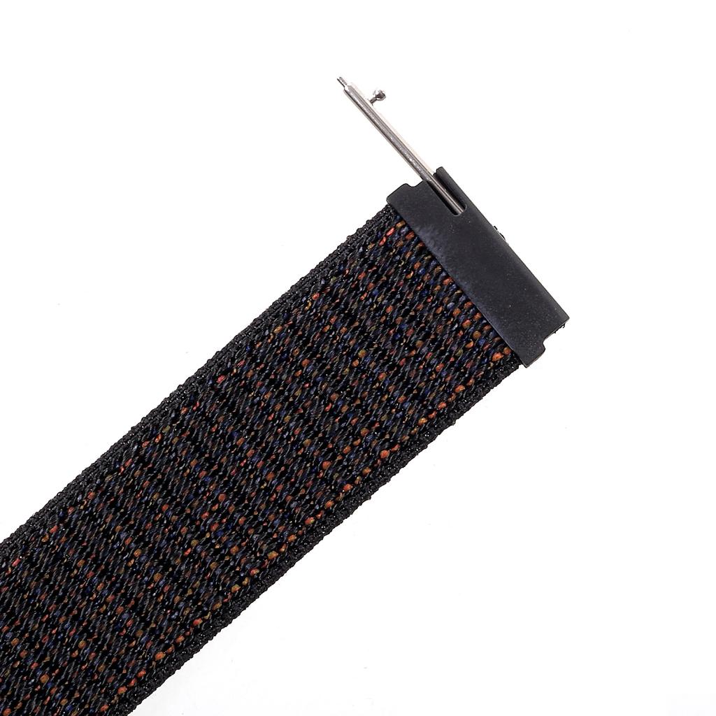 22mm Closure Nylon Watch Strap Replacement for Samsung Galaxy Watch 46mm/Huami Amazfit Watch