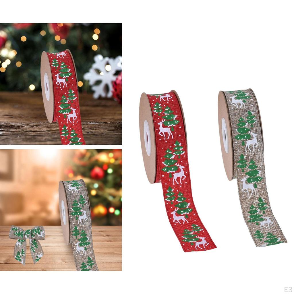 Christmas Ribbons Tree Ribbon DIY Decoration Crafts Xmas Gifts Wrapping