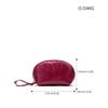 Cute Mini Leather Small Coin Purse  High-end Sense  First Layer Cowhide Coin Storage Bag  Pendant  Key Card Case