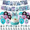 Anime Hatsune Miku Happy Birthday Party Decorations Banner Balloon Cake Topper A