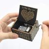 Can't Help Falling in Love Wood Music Box, Antique Engraved Musical Boxes Case for Love One Wooden Music Box - Gifts for Lover