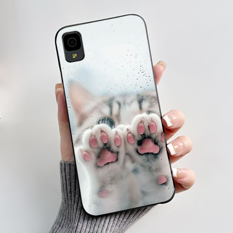 Casing For TCL 30Z 30T 30LE Phone Case Luxury Dragon Cute Cool Boys Girls Black Soft silicone Back Cover For TCL 30 Z T LE Shell