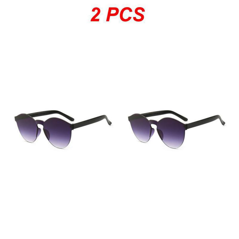 2/4/6PCS Photochromic Glass Fashion Brand Design Sport Sunglasses Cycling Fashion Style Outdoor Circle The Sun Sunglasses
