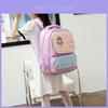 Adorable Cartoon Backpack For Kids Nylon Lightweight Large Capacity School Bag