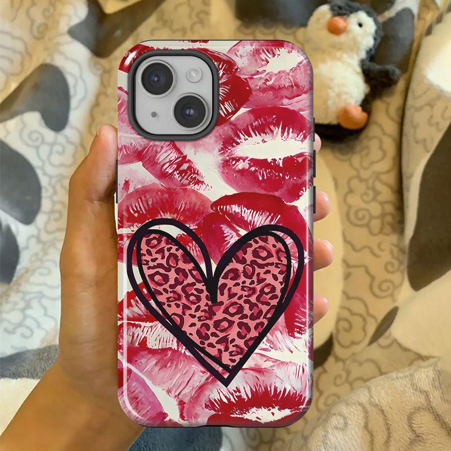 

Fashionable Sexy Red Lips Phone Case for Xiaomi Redmi Note 14 Pro Plus 5G 14 4G Soft Cover Capa Redmi Note 14 4G (Global)