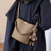 Retro Messenger Bag, High-end Sense, Portable Bucket Bag, Fashionable and Exquisite, Versatile Single Shoulder Messenger Bag, Large Capacity Women