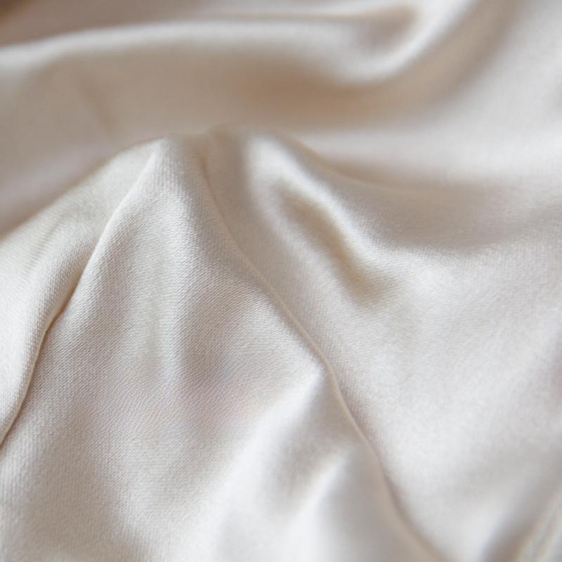 High-Quality Satin Silk French Triangle Cup Bra for Small Busts - Women's Mulberry Silk Summer Lingerie