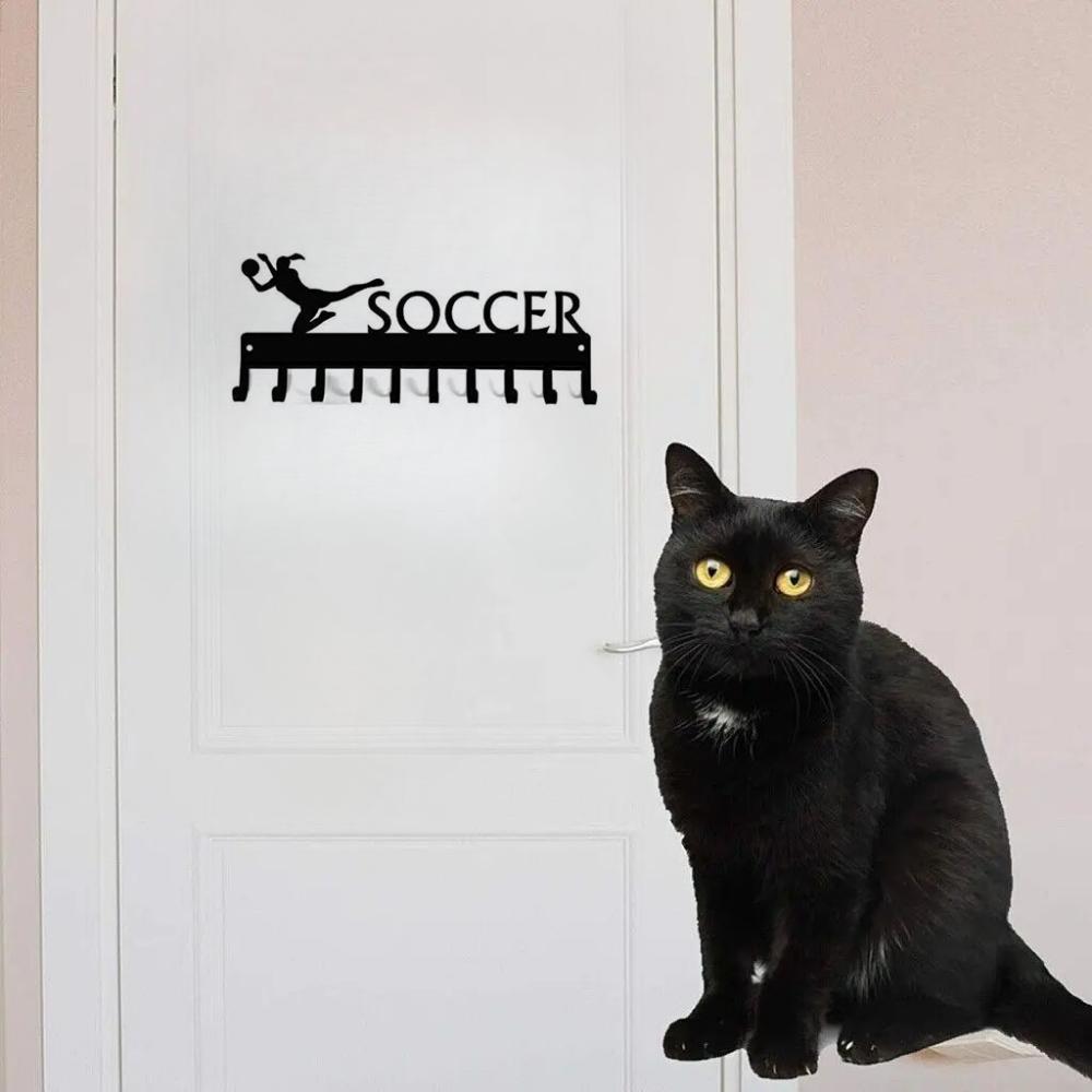 Вешалка для медалей футбольного вратаря - винтажная — фото 6