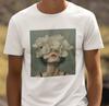 Floral Woman Graphic T-Shirt: Psychedelic Boho Cotton Tee