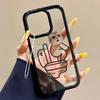 Acrylic Phone Case for iPhone 11 12 13 14 Pro 12 14 16 Pro Max for Samsung A16 A36 A56 S24 FE High-quality Painted Anti-fall Mobile Phone Case
