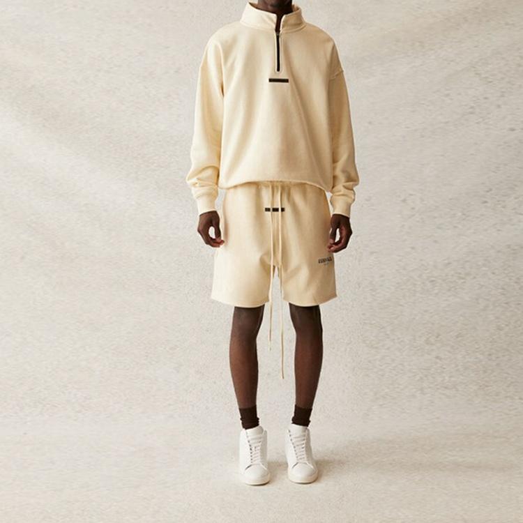 Fear of God Essentials SS21 Sweatshort 'Buttercream' Men's FOG-SS21-566