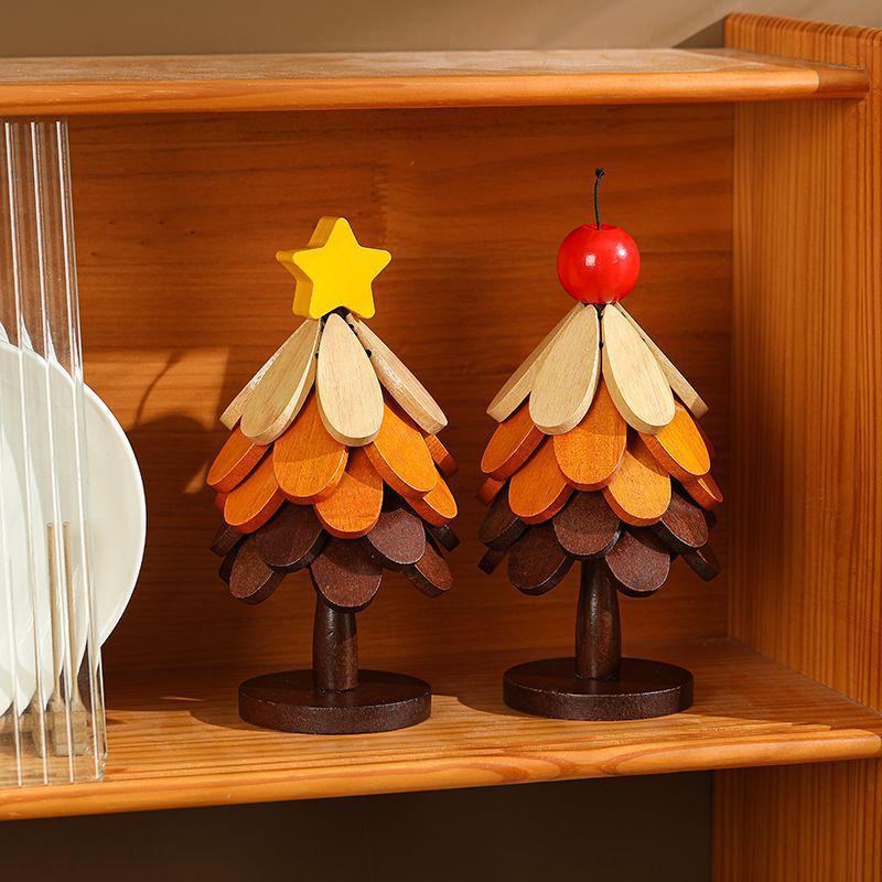 Christmas Tree Heat-Resistant Folding Coaster - Anti-Scald Pot & Bowl Pad