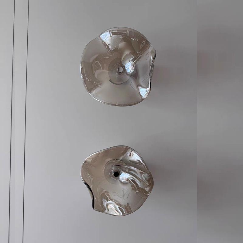 Nordic Modern Minimalist All-Copper Petal Pendant Light for Bedroom and Restaurant