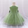 New Year Dress Toddler Baby Girl Dress Big Bow Baptism Clothes For Kids First Year Birthday Party Wedding Tutu Gown Christening Dress