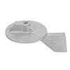 Aluminum Trim Tab Anode 688 45371 02 High Precision Oxidation Resistance Fit for F50 T50 C60 E60 P60 C75 E75 P75 C85 C90