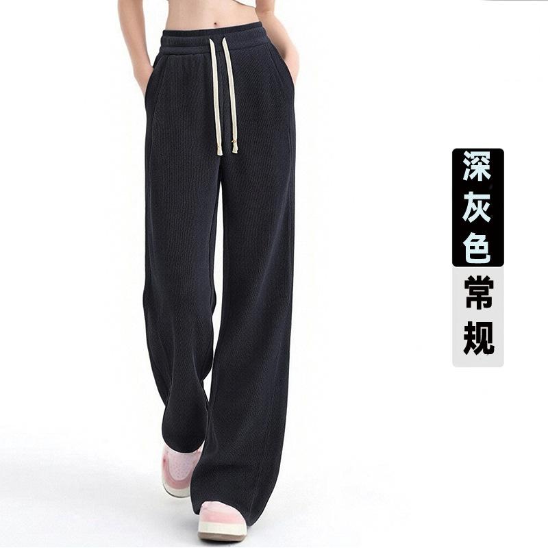 Version Wide Leg Pants Women's Spring New High Waist Skinny Versatile Casual Pants