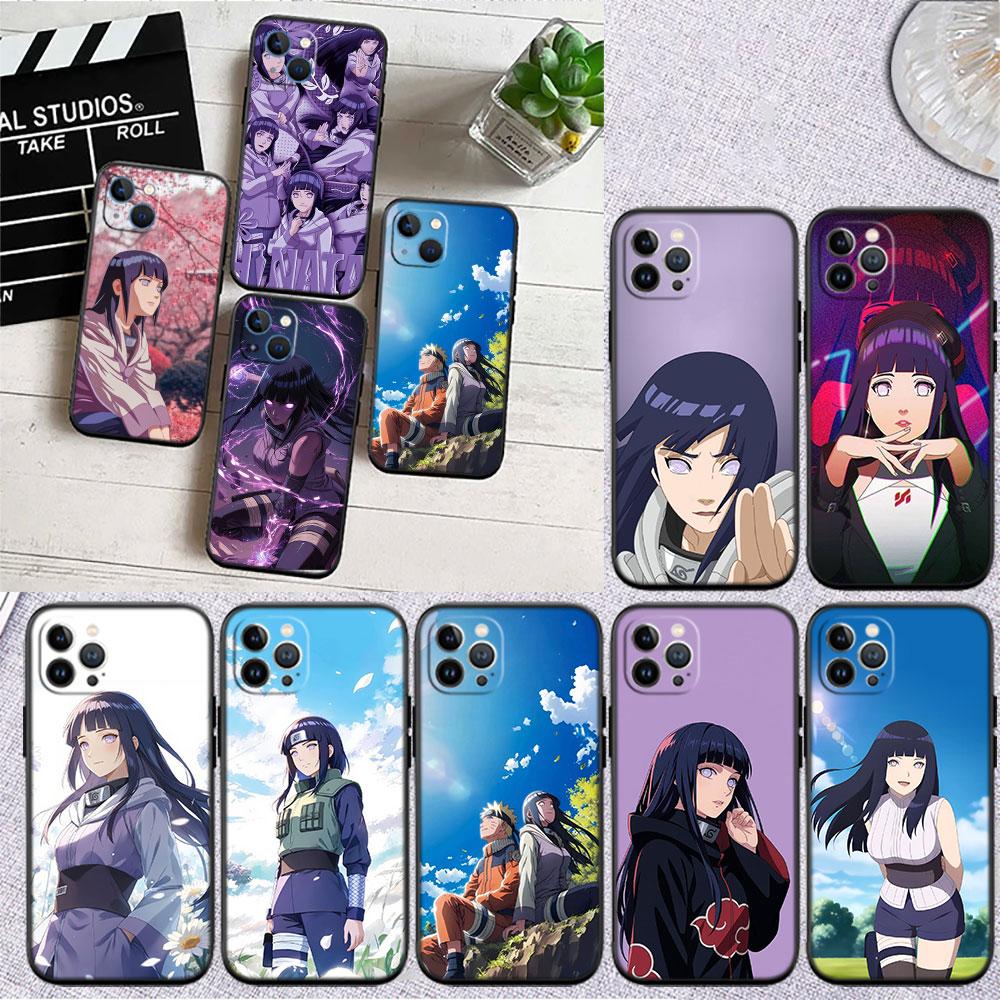 LO66 Naruto Hyuuga Hinata Soft Shell Phone Case for OPPO A3 Pro A72 A74 A76 A77 A77S A78 A79 A94 A95 A18 A40M A58