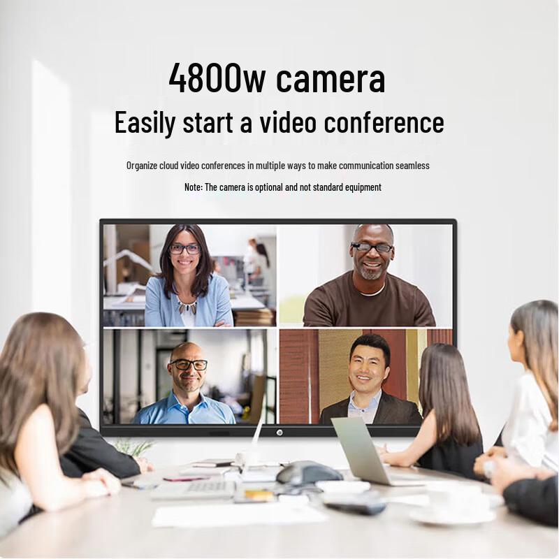 Luo Bao Yi 4K Dual System Interactive Conference Display with Mobile Cart (CN version)