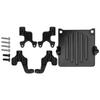 Aluminum Alloy Receiving Rack Shock Absorber Bracket for Axial SCX24 90081 1 24 RC CarBlack