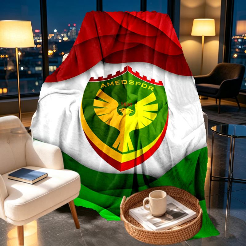 Amed SK Print Blanket - Soft & Comfortable, for Bedroom, Travel, Sofa, Home Decoration - Birthday Christmas Gift for Friend
