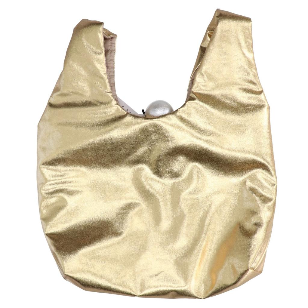 MUVEIL [Brand new, unused] MA242EBG001 Pearl Handbag goldUsed