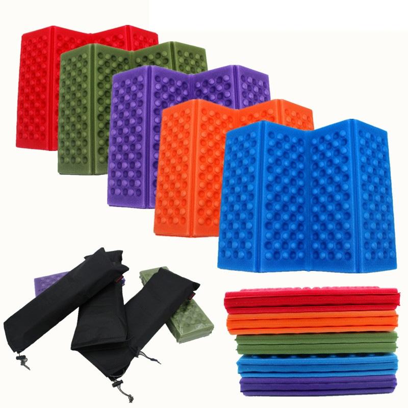 1PCS Outdoor Use Camping Mat Moistureproof Foam Pads Small Picnic Mats Portable Foldable XPE Beach Cushion Pads Camping Equipment