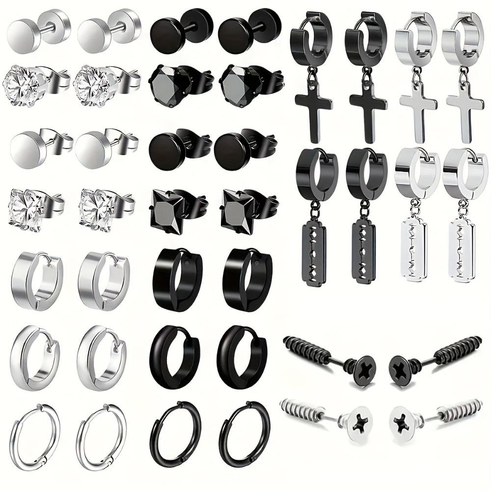 A Variety of Stainless Steel Free Combination Sets, Stud Earrings and Earrings Sets.