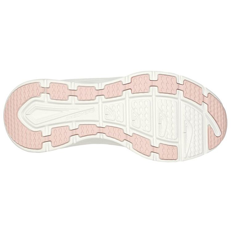Skechers Dlux Walker Sport Tendencia Zapatillas de Estilo de Vida Bajas para Mujer Azul Rosa Blanco 149357-OFPK