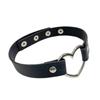 1 Adet Moda Punk Kadın Gotik Kalp Şekli Yüzük Deri Yaka Choker Kolye Kadınlar için Moda Takı Sevgililer Günü Hediyesi