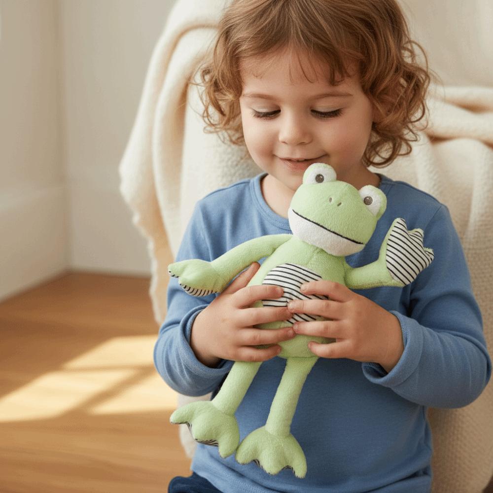 Discover Intime Unisex Kids Green Long Legs Frog Stuffed Animal Children Gits Frogs Plush Soft Soft Plush Frog Doll Decoration Gift