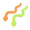 Pet Chew Toy Silicone Snake With Sound For Cats Dogs Training And Enrichment