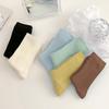 Women's Double Needle Pure Cotton Mid-Calf Socks - Solid Color, Anti-Pilling, Versatile for Spring and Autumn.