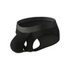 Men Briefs Elastic Mid-Waist U-Convex High Elasticity Fit Tight Cut Panties Patchwork Color