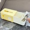 With Spring Desktop Storage Box Space Saving Napkin Dispenser Durable Tissue Box  Bedroom