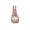 Converse Chuck Taylor All Star 1970s Comfortable Versatile High-Top Canvas Shoes Unisex Sneakers Pink White 161668C