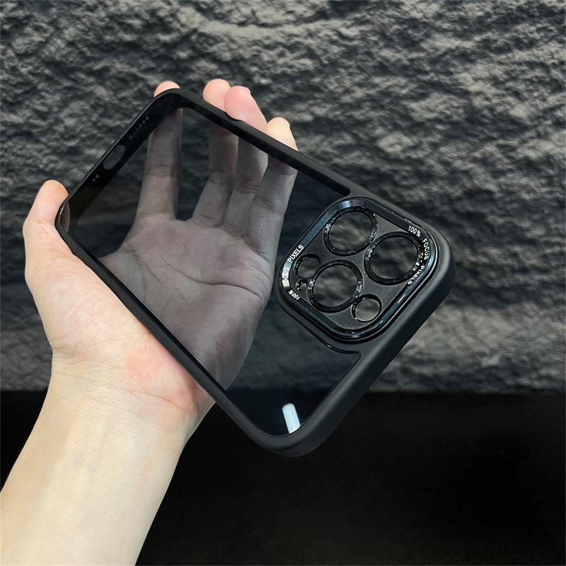 Metal lens Apple 17 mobile phone case Magnetic case for iPhone15 all-inclusive 14Promax protective case 11