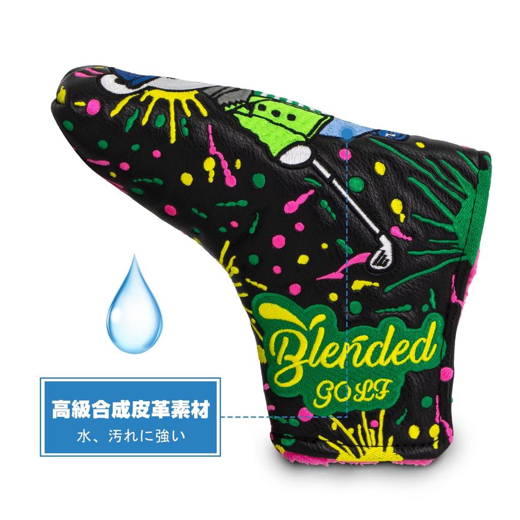 Golf Putter Cover Putter Headcover Blade Golf Putter Cover Putter Headcover Blade Putter Cover Golf Club Head Cover Leather Golf Putter Headcover