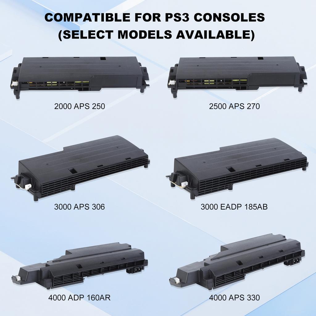 Replacement Power Adapter High Performance Power Supply Power Supply Internal Part for PlayStation3 2000-4000
