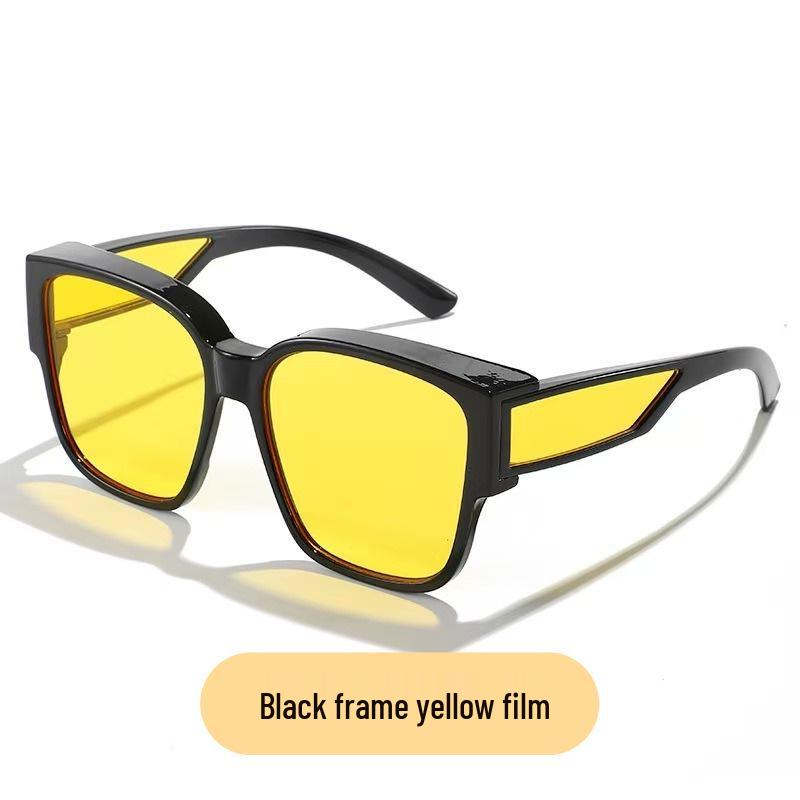 Quick Switch Clip-On Myopia Sunglasses for Men & Women - Driving & Cycling Sun Protection