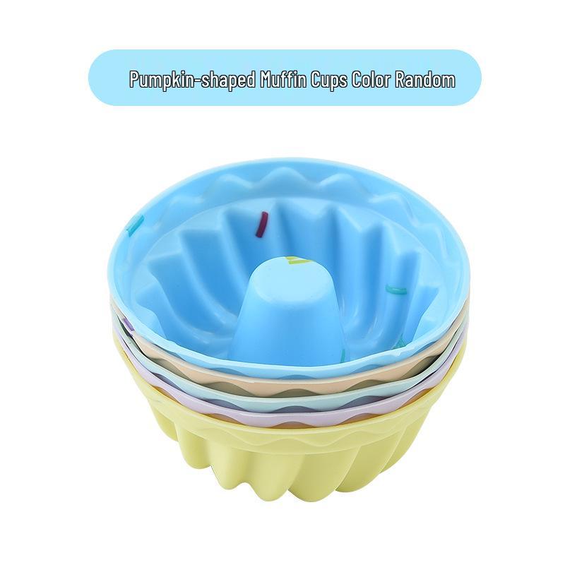 Silicone Muffin and Cake Molds for Baking, Egg Tarts, Steamed Eggs, Pudding, and Jelly Cups.
