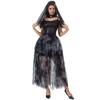 Halloween costume, vampire ghost bridal cospay costume, masquerade dress
