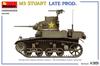 Miniart M3 Stuart Late Production Full Interior Plastic Model Kit MA35429 1/35 (Tank)