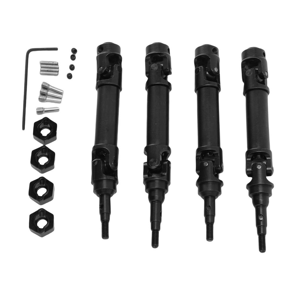 Front Rr CVD Drive Shafts Set Strong Structure Metal Replacement for   ST   1/10 4X4 Brushless Rc Car