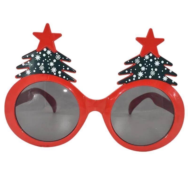Merry Christmas Glasses Frame Christmas Costume Eyeglasses Christmas Sunglasses Kid Adult Christmas Party Favors Supply
