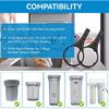 2 Pcs Water Filter Housing Wrench Works with 4" Filter Housing Compatible with W-ATTS WR-100 Water Filter Housing Wrench Fits for Water Pur