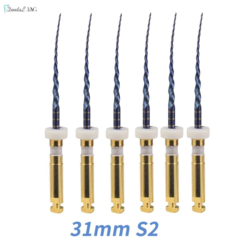 Zahnärztliche SX-F3 Blaue Feilen Nickel-Titan Rotierend Universell Motor Endodontisch Anti-Ermüdung Konstant Nadel Zahnmedizin Wurzelkanal Material