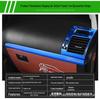 Front Air Vent Trim for Toyota Prado 10-23: Domineering Center Console Decor