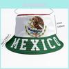 Doublesided Fisherman Hat With Letter Pattern Design For Soccer Fans And Sun Protection